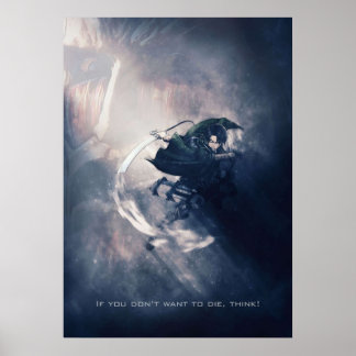 Angriff auf Titandesign Poster