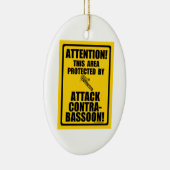 Angriff Contrabassoon Keramikornament (Rechts)