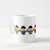 Angriff der Geisha-Puppen Kaffeetasse (Vorderseite Links)