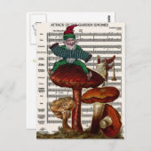 "Angriff der Gnome" Postkarte (Vorne/Hinten)