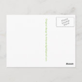 "Angriff der Gnome" Postkarte (Rückseite)