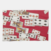 Angriff der Karten 4 Geschirrtuch (Horizontal)