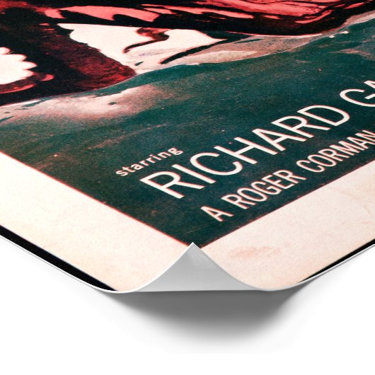 Angriff der Krebsmörder 1957 Horror Poster (Ecke)