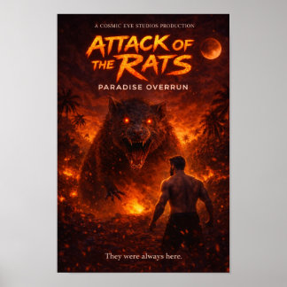 Angriff der Ratten — Paradies überrannt Poster