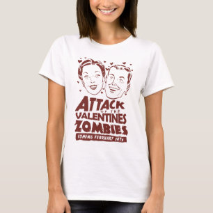 Angriff der Valentine Zombies T-Shirt