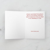 Angriff der Valentinsgruß-Zombie-kundengerechten Feiertagskarte (Innenseite)