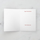 Angriff der Valentinsgruß-Zombies Feiertagskarte (Innenseite)