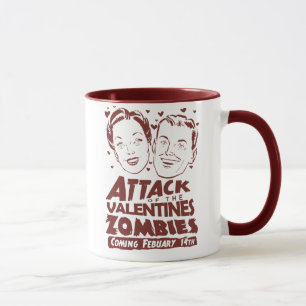 Angriff der Valentinsgruß-Zombies Tasse