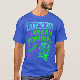 Angriff der veganen Zombies Vegetarischer Hallowee T-Shirt