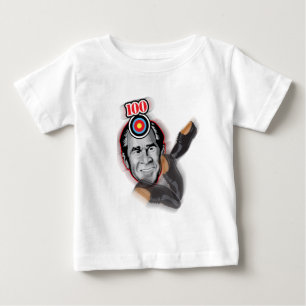 Angriff des Fliegen SchuhWurf Schuhes @ George Baby T-shirt