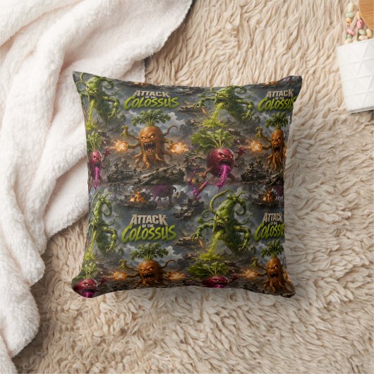 Angriff des Kolosses/kleines Kissen (Decke)