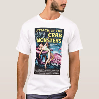 Angriff des Krabben-Monster-T - Shirt