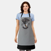 Angriff des personalisierten Lacrosse Player-Sport Schürze (Getragen)