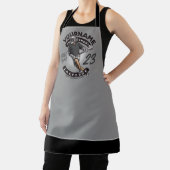 Angriff des personalisierten Lacrosse Player-Sport Schürze (InSitu)