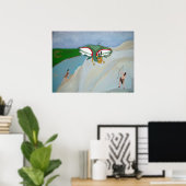 Angriff des Piasa-Vogels Poster (Heimbüro)