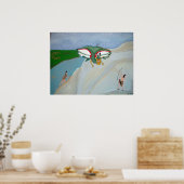 Angriff des Piasa-Vogels Poster (Küche)