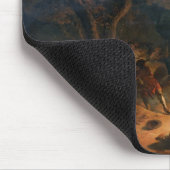 Angriff durch Räuber nachts, c.1770 Mousepad (Ecke)