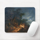 Angriff durch Räuber nachts, c.1770 Mousepad (Mit Mouse)