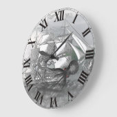 Angriff durch riesige Krake Große Wanduhr (Winkel)