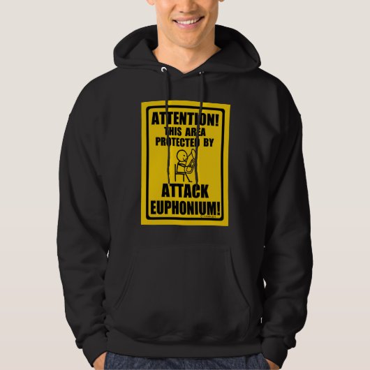 Angriff Euphonium Hoodie (Vorderseite)