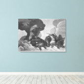 Angriff Leinwanddruck (Insitu (Holzboden))