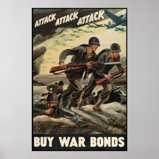 Angriff Poster (Vorne)