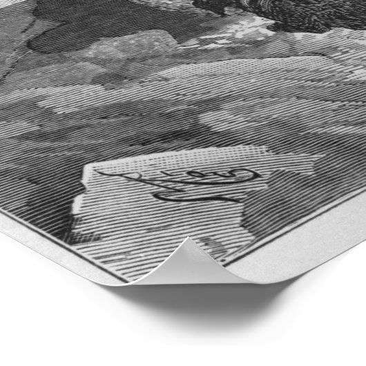 Angriff Poster (Ecke)