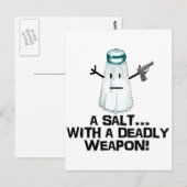 Angriff! Postkarte (Vorne/Hinten)