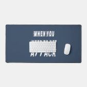 Angriff Schreibtischunterlage (Tastatur & Maus)