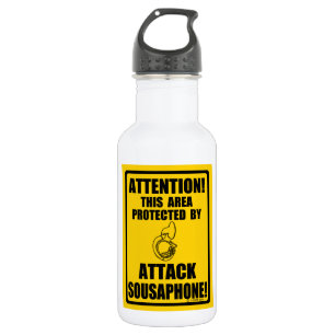 Angriff Sousaphon Edelstahlflasche