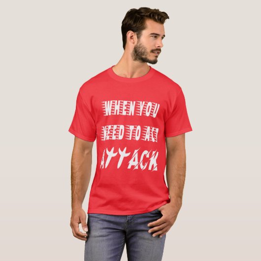 Angriff T-Shirt (Vorne ganz)