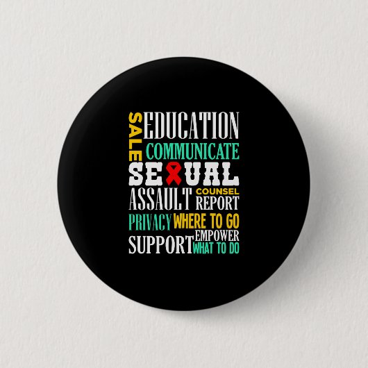 Angriffsbewusstsein Button (Vorderseite)