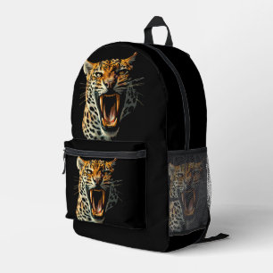 Angriffskopf von Leopard Bedruckter Rucksack