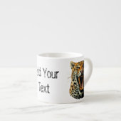 Angriffskopf von Leopard Espressotasse (Vorderseite Rechts)