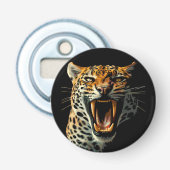 Angriffskopf von Leopard Flaschenöffner (Vorderseite)