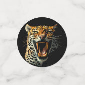 Angriffskopf von Leopard Konfetti (Klein Vorderseite)