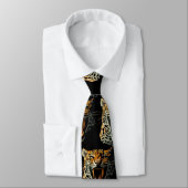 Angriffskopf von Leopard Krawatte (Gebunden)
