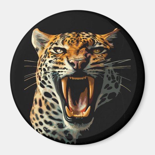 Angriffskopf von Leopard Magnet (Vorne)