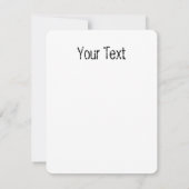 Angriffskopf von Leopard RSVP Karte (Rückseite)