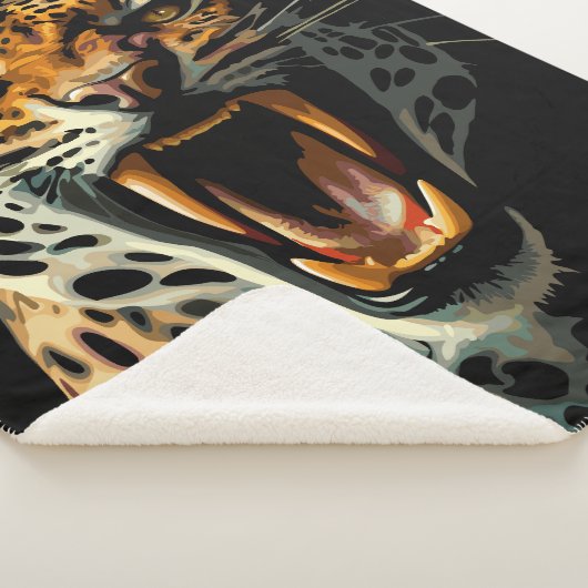 Angriffskopf von Leopard Sherpadecke (3/4)