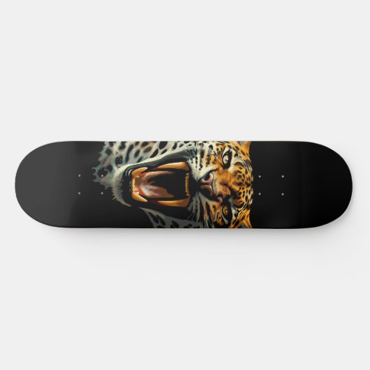 Angriffskopf von Leopard Skateboard (Horizontal)