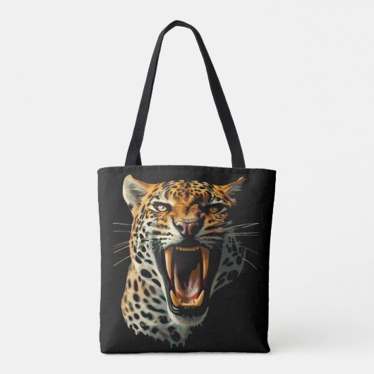 Angriffskopf von Leopard Tasche (Rückseite)