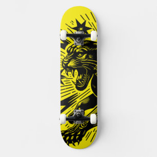 Angriffspanther Skateboard