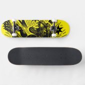 Angriffspanther Skateboard (Horizontal)