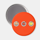 Angrinsgemüse Magnet (Vorderseite/Rückseite)