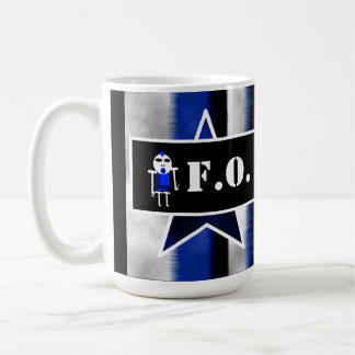 Angry Alien Blue [ SKULLien ] by J.H.T. Kaffeetasse