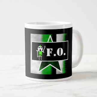 Angry Alien [ SKULLien ] Coffee Mug  Jumbo-Tasse