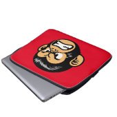 Angry Ape Laptopschutzhülle (Vorne Knopf)