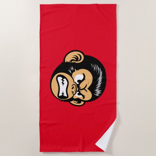 Angry Ape Strandtuch (Vorderseite)