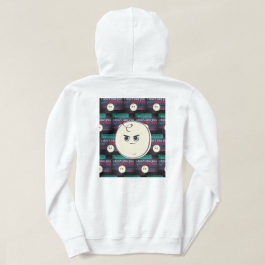 ANGRY BABY HOODIE (Design Rückseite)